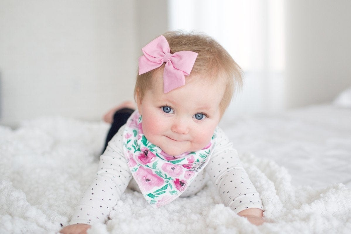 Copper Pearl Baby Bandana Bibs, 4 Pack - Bloom - X001BTSYUX