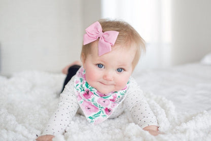 Copper Pearl Baby Bandana Bibs, 4 Pack - Bloom - X001BTSYUX
