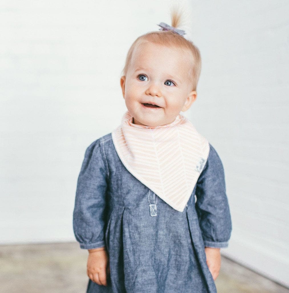 Copper Pearl Baby Bandana Bibs, 4 Pack - Blush - X000SX1QHB
