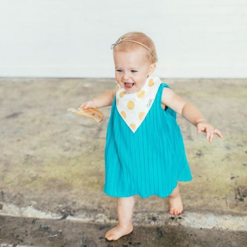 Copper Pearl Baby Bandana Bibs, 4 Pack - Blush - X000SX1QHB