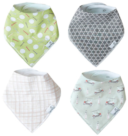 Copper Pearl Baby Bandana Bibs, 4 Pack - Bogey - X003H5GSP7