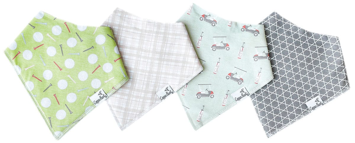 Copper Pearl Baby Bandana Bibs, 4 Pack - Bogey - X003H5GSP7