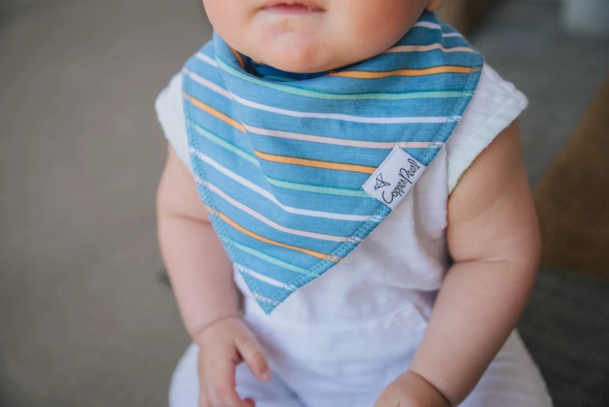 Copper Pearl Baby Bandana Bibs, 4 Pack - Bruno - X002BFEZGD