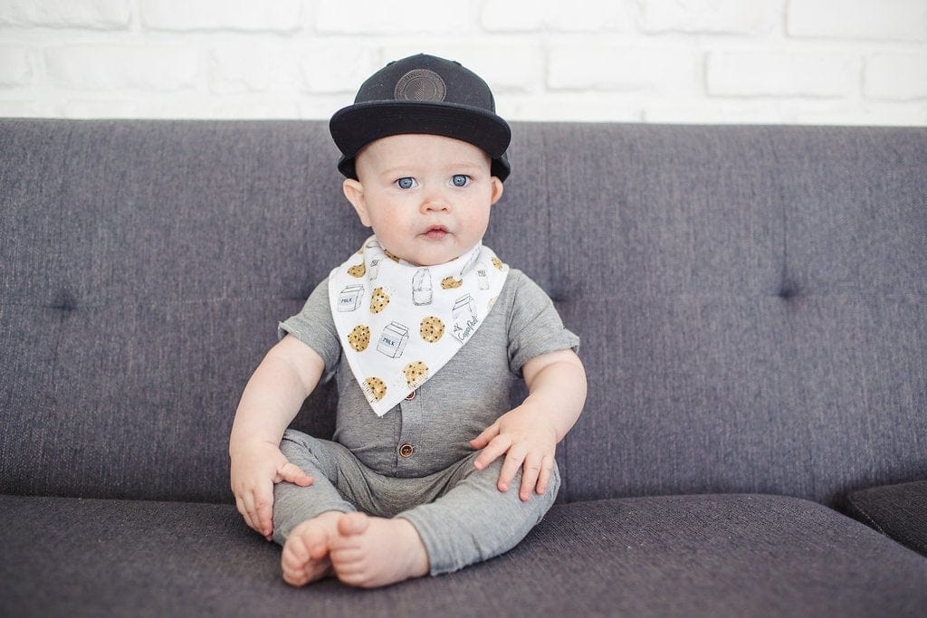 Copper Pearl Baby Bandana Bibs, 4 Pack - Chip - X001SDEQEP