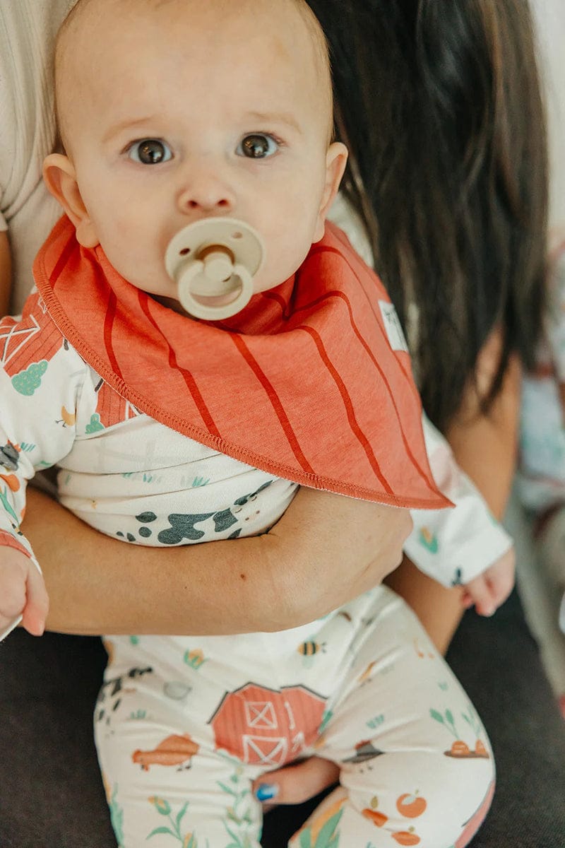 Copper Pearl Baby Bandana Bibs, 4 Pack - Farmstead - X003ZYAYD7