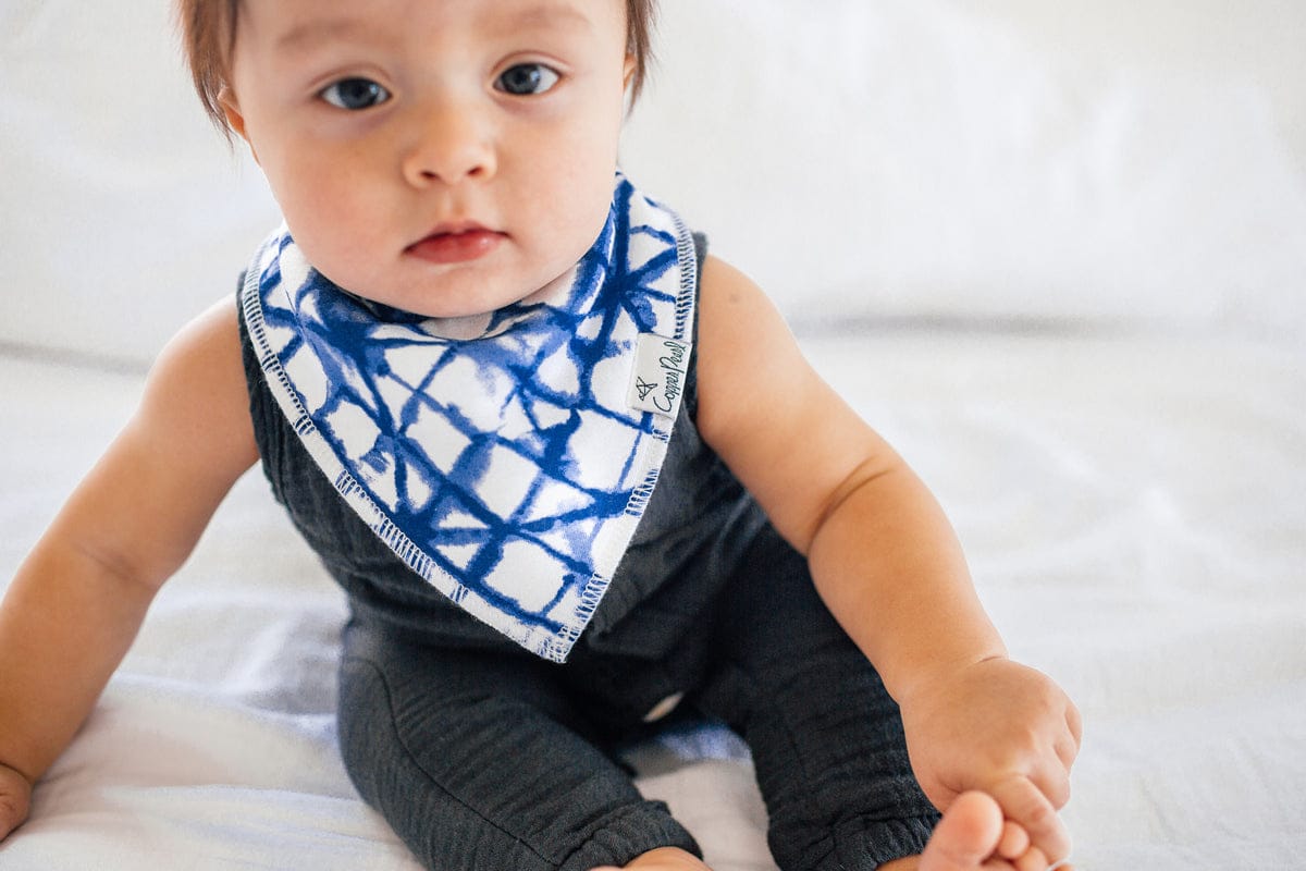 Copper Pearl Baby Bandana Bibs, 4 Pack - Galaxy - X001VBPJGX