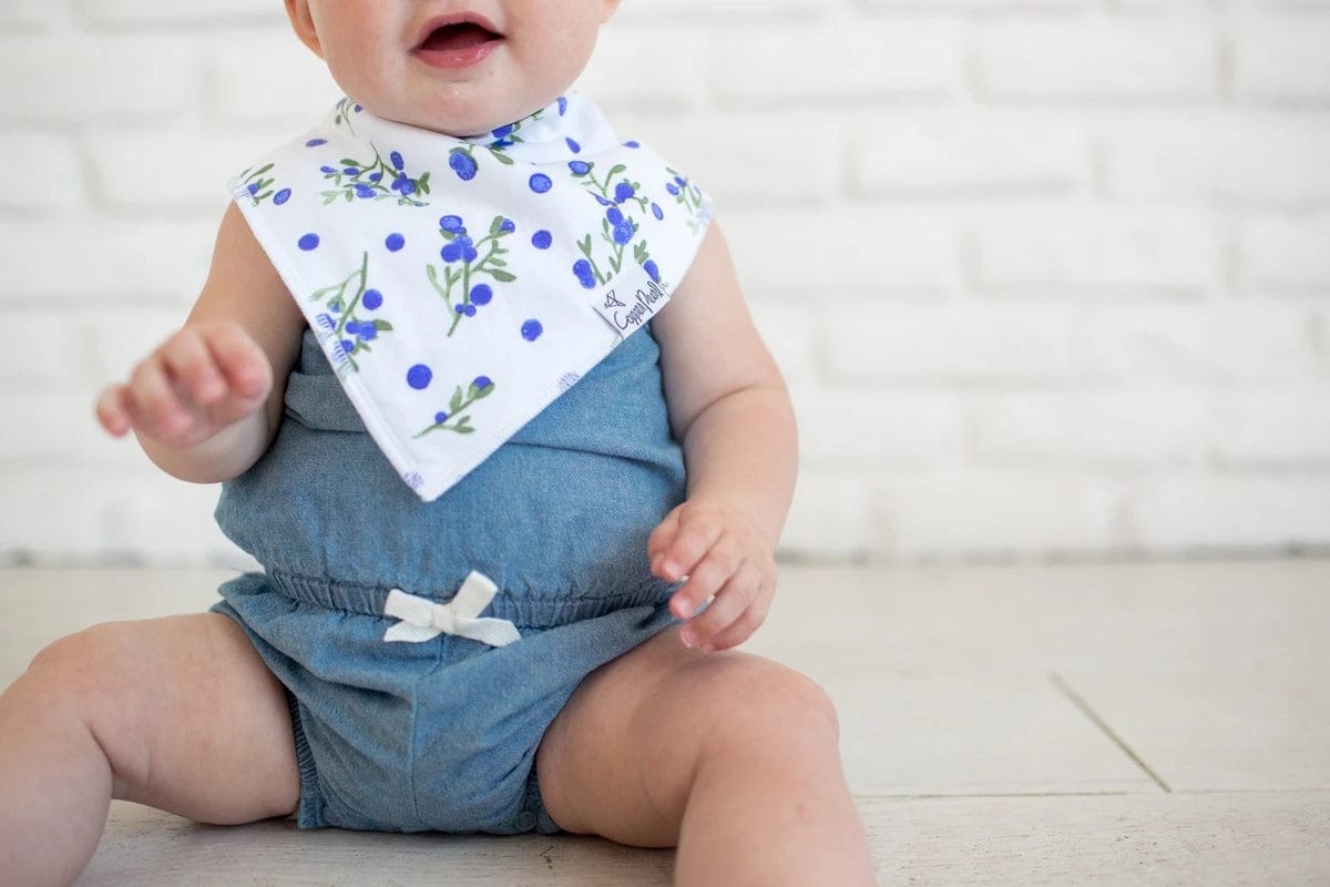 Copper Pearl Baby Bandana Bibs, 4 Pack - Georgia - X001FXU55R
