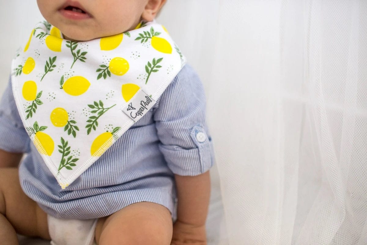 Copper Pearl Baby Bandana Bibs, 4 Pack - Georgia - X001FXU55R