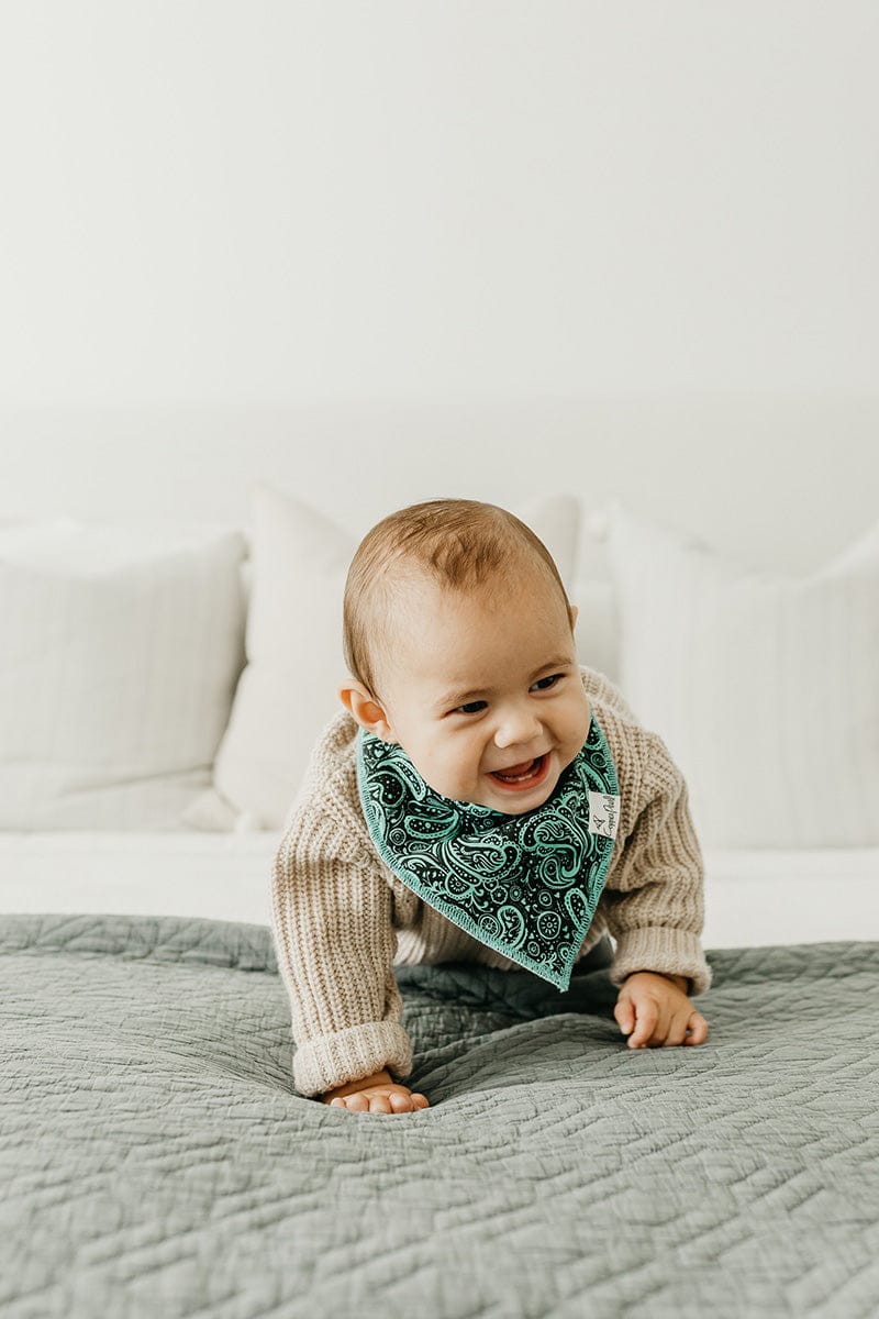 Copper Pearl Baby Bandana Bibs, 4 Pack - Jo - X002KTT4UR