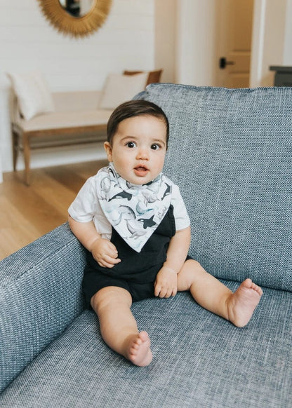 Copper Pearl Baby Bandana Bibs, 4 Pack - Kai - X0022YB7ZF