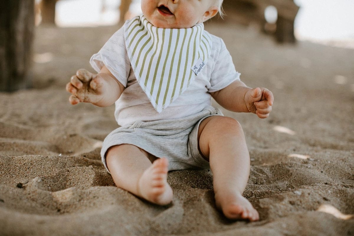 Copper Pearl Baby Bandana Bibs, 4 Pack - Kai - X0022YB7ZF