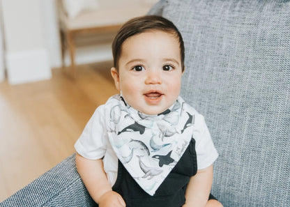 Copper Pearl Baby Bandana Bibs, 4 Pack - Kai - X0022YB7ZF