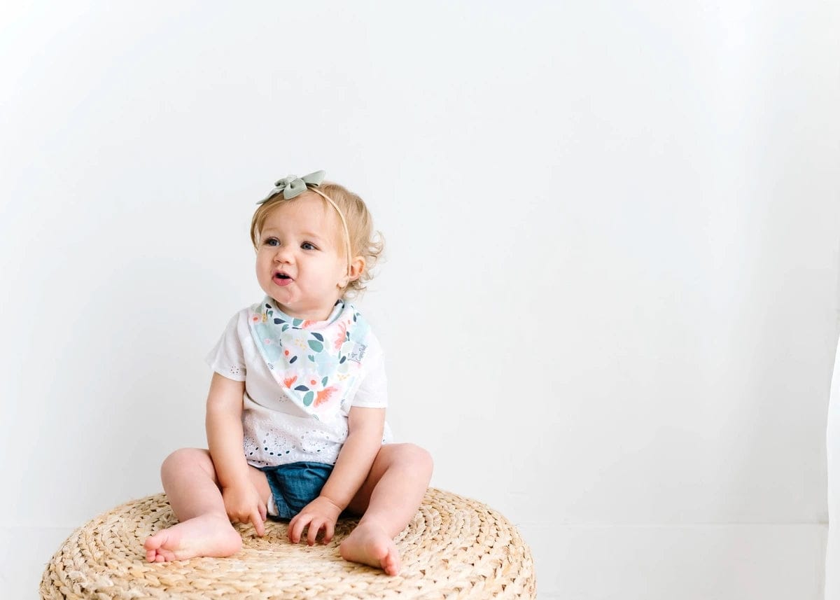 Copper Pearl Baby Bandana Bibs, 4 Pack - Leilani - X002BFEZH7