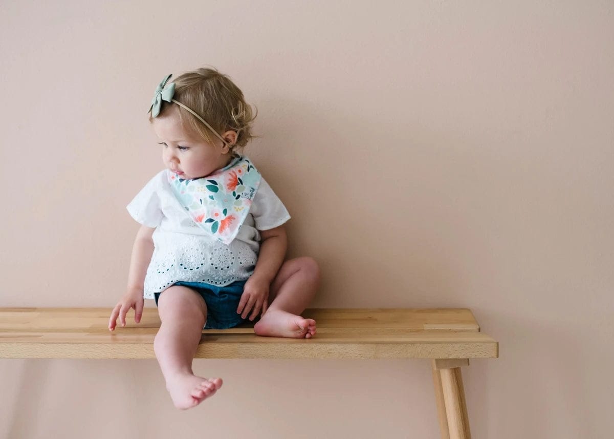 Copper Pearl Baby Bandana Bibs, 4 Pack - Leilani - X002BFEZH7
