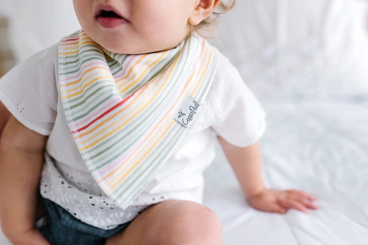 Copper Pearl Baby Bandana Bibs, 4 Pack - Leilani - X002BFEZH7