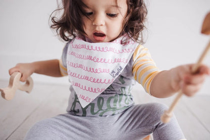 Copper Pearl Baby Bandana Bibs, 4 Pack - Lola - X001Q7XRXJ