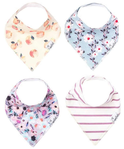 Copper Pearl Baby Bandana Bibs, 4 Pack - Morgan - X001LY8E9T