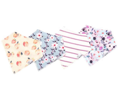 Copper Pearl Baby Bandana Bibs, 4 Pack - Morgan - X001LY8E9T