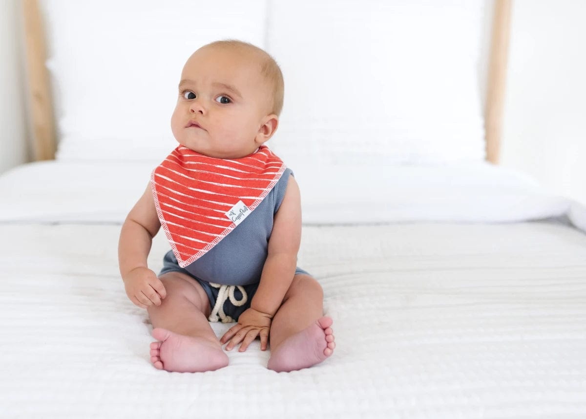 Copper Pearl Baby Bandana Bibs, 4 Pack - Nautical - X002GTD9HF