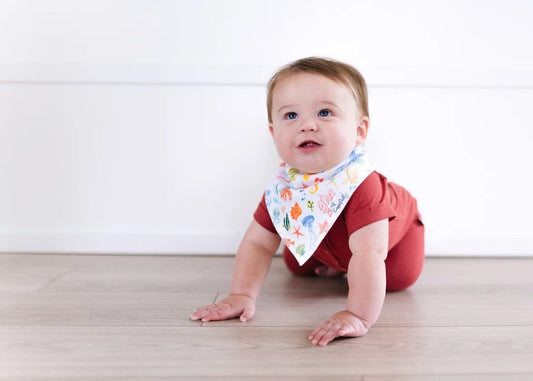 Copper Pearl Baby Bandana Bibs, 4 Pack - Nautical - X002GTD9HF