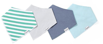 Copper Pearl Baby Bandana Bibs, 4 Pack - Oxford - X000W99VD7