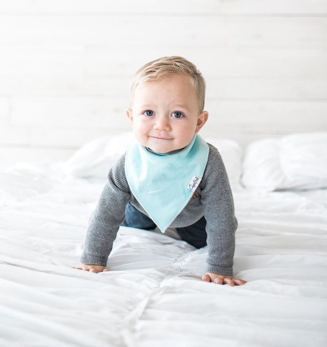 Copper Pearl Baby Bandana Bibs, 4 Pack - Oxford - X000W99VD7