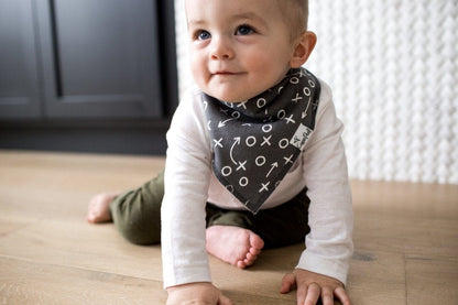 Copper Pearl Baby Bandana Bibs, 4 Pack - Quarterback - X001WM65FZ