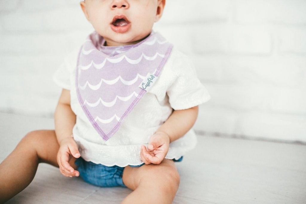 Copper Pearl Baby Bandana Bibs, 4 Pack - Rosie - X00144O2JR