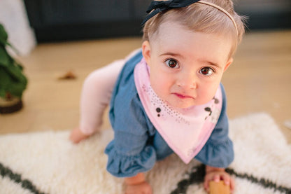 Copper Pearl Baby Bandana Bibs, 4 Pack - Sage - X001KIWDQL