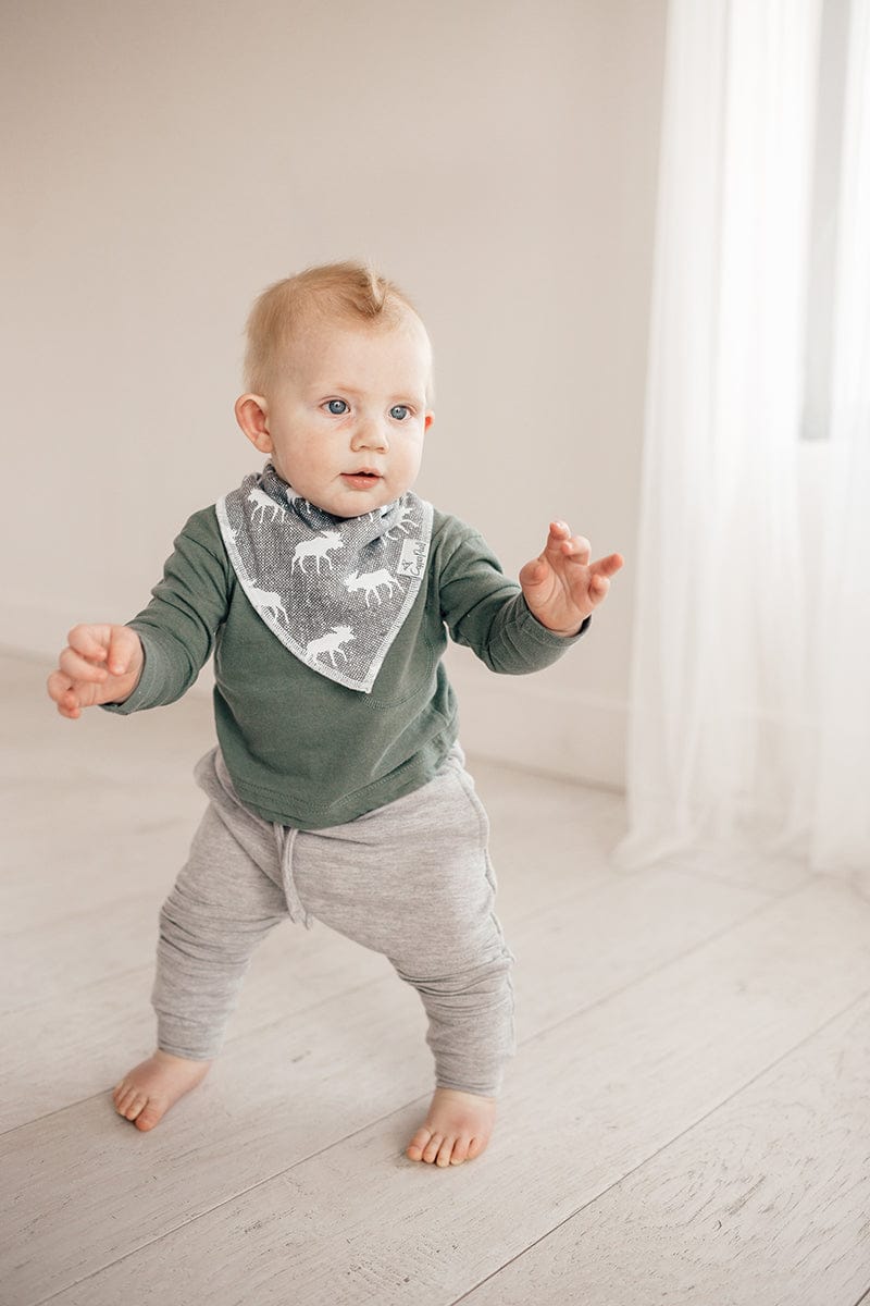 Copper Pearl Baby Bandana Bibs, 4 Pack - Scout - X001KIQ4QB