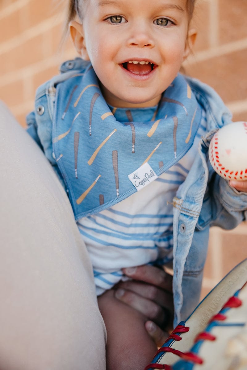 Copper Pearl Baby Bandana Bibs, 4 Pack - Slugger - X0034119FN