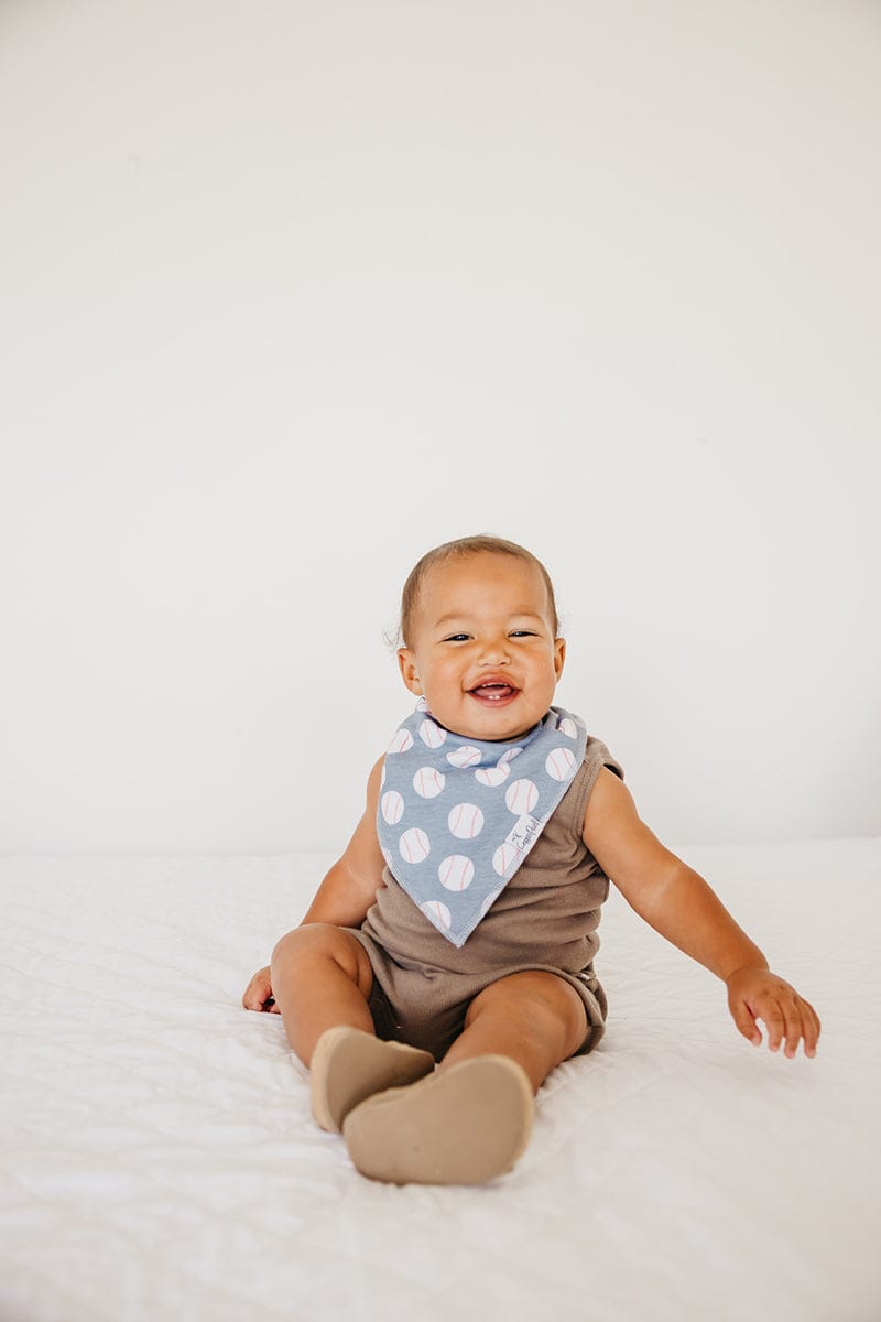 Copper Pearl Baby Bandana Bibs, 4 Pack - Slugger - X0034119FN
