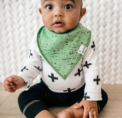 Copper Pearl Baby Bandana Bibs, 4 Pack - Varsity - X001VBBR6T