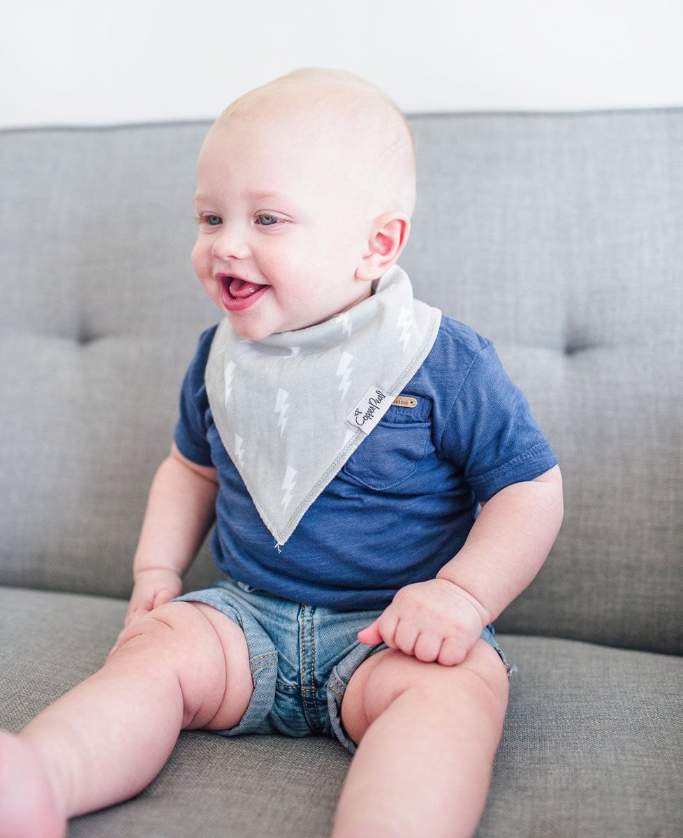 Copper Pearl Baby Bandana Bibs, 4 Pack - Wild - X00134X0TL