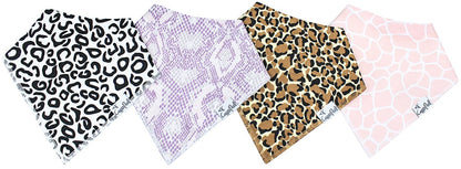 Copper Pearl Baby Bandana Bibs, 4 Pack - Zara - X002RK0OMV