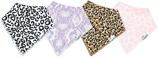 Copper Pearl Baby Bandana Bibs, 4 Pack - Zara - X002RK0OMV