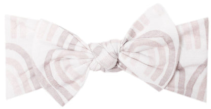 Copper Pearl Knit Headband Bow - Bliss - X002VC9VV5