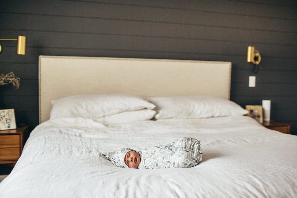 Copper Pearl Knit Swaddle Blanket - Alta - X001U86PW9