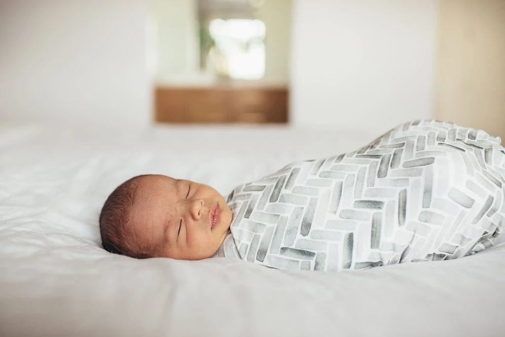 Copper Pearl Knit Swaddle Blanket - Alta - X001U86PW9