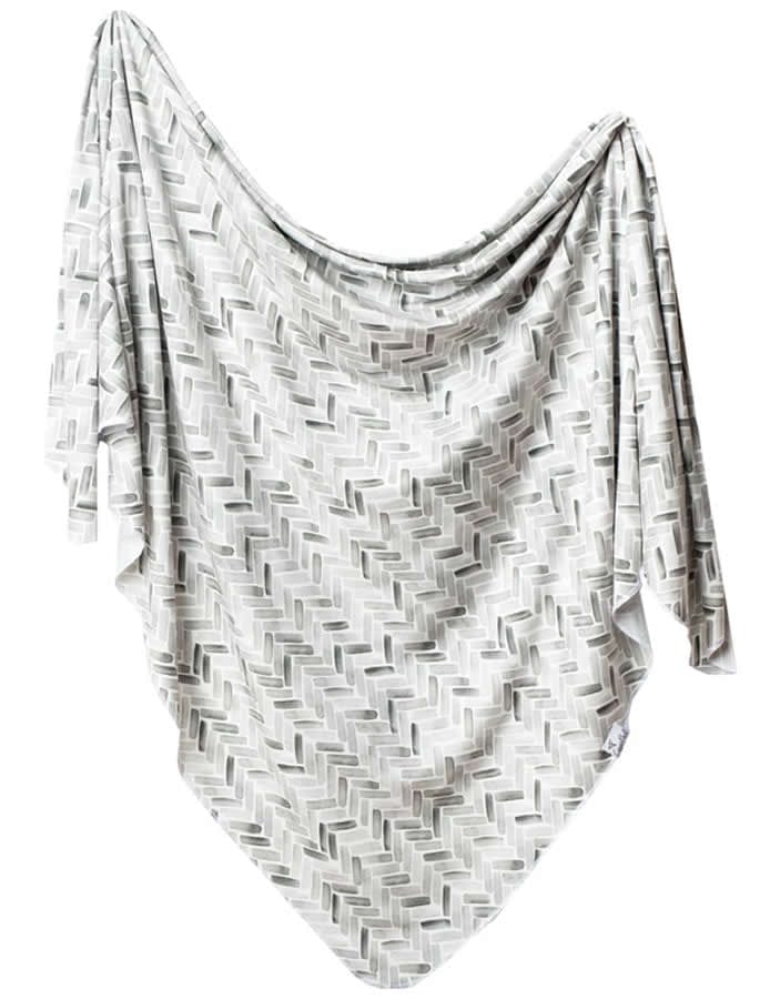 Copper Pearl Knit Swaddle Blanket - Alta - X001U86PW9