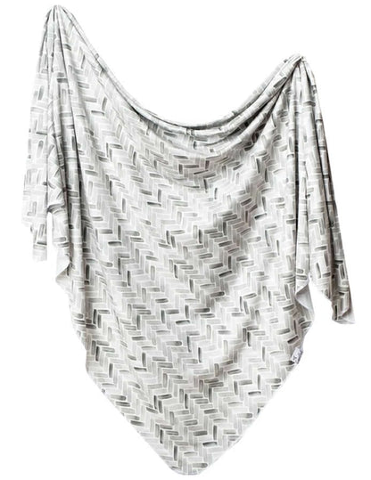 Copper Pearl Knit Swaddle Blanket - Alta - X001U86PW9