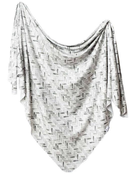 Copper Pearl Knit Swaddle Blanket - Alta - X001U86PW9