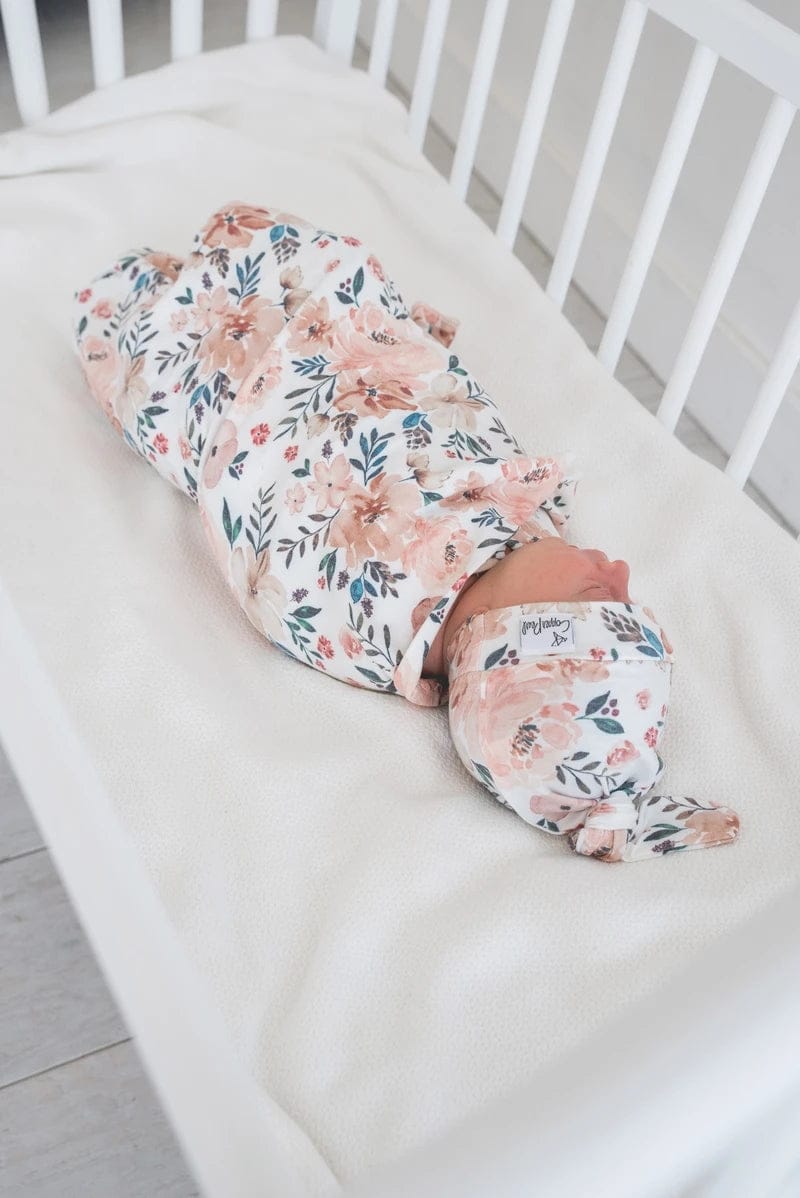 Copper Pearl Knit Swaddle Blanket - Autumn - X00239ZNXV