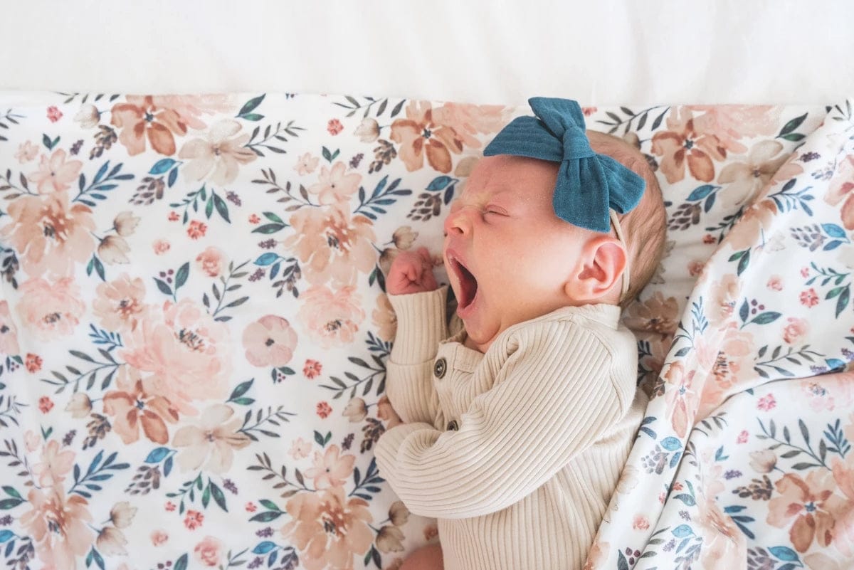Copper Pearl Knit Swaddle Blanket - Autumn - X00239ZNXV