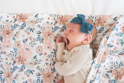 Copper Pearl Knit Swaddle Blanket - Autumn - X00239ZNXV