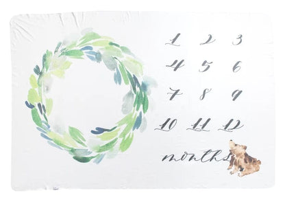 Copper Pearl Knit Swaddle Blanket - Bear - X0022WFKL9