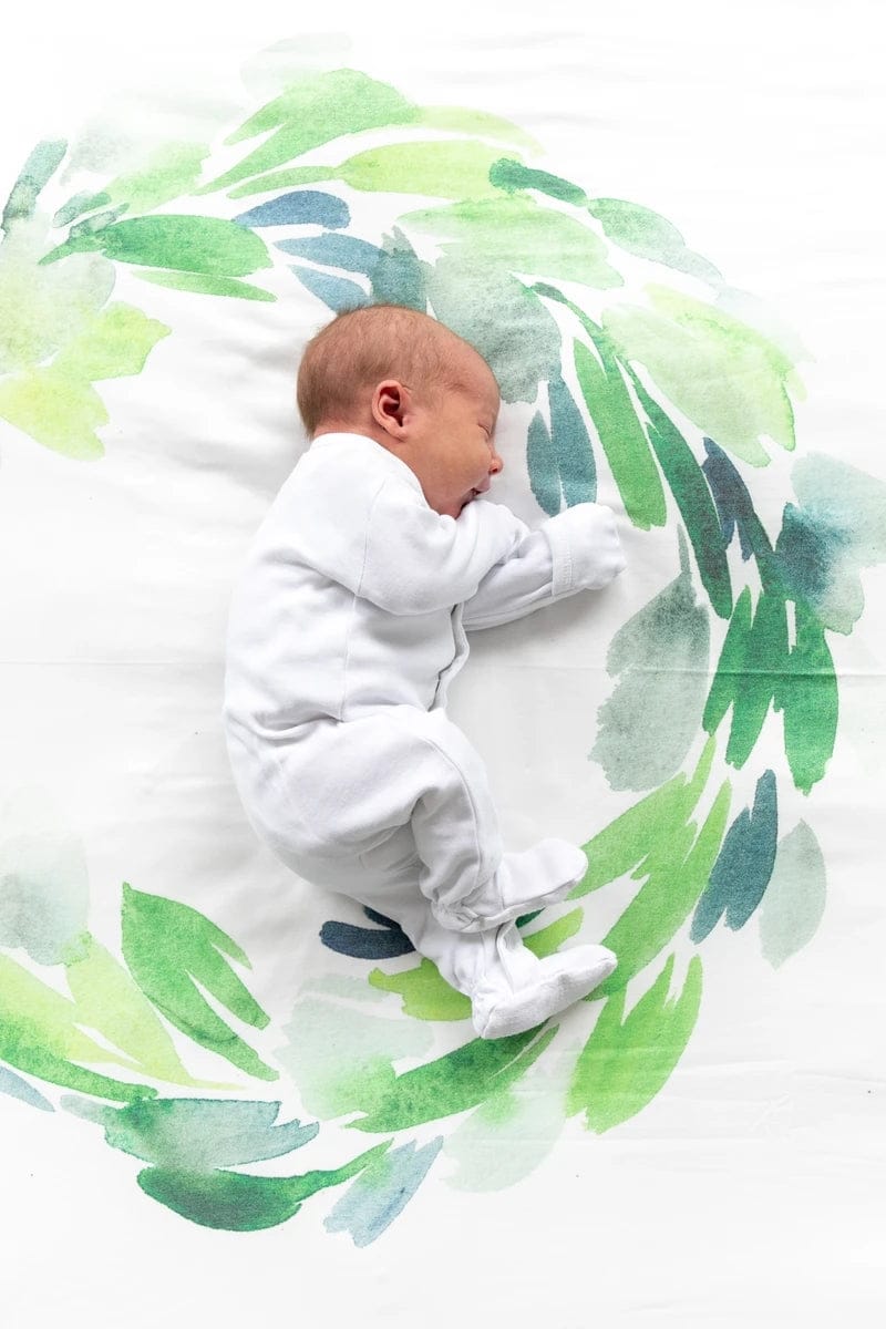 Copper Pearl Knit Swaddle Blanket - Bear - X0022WFKL9