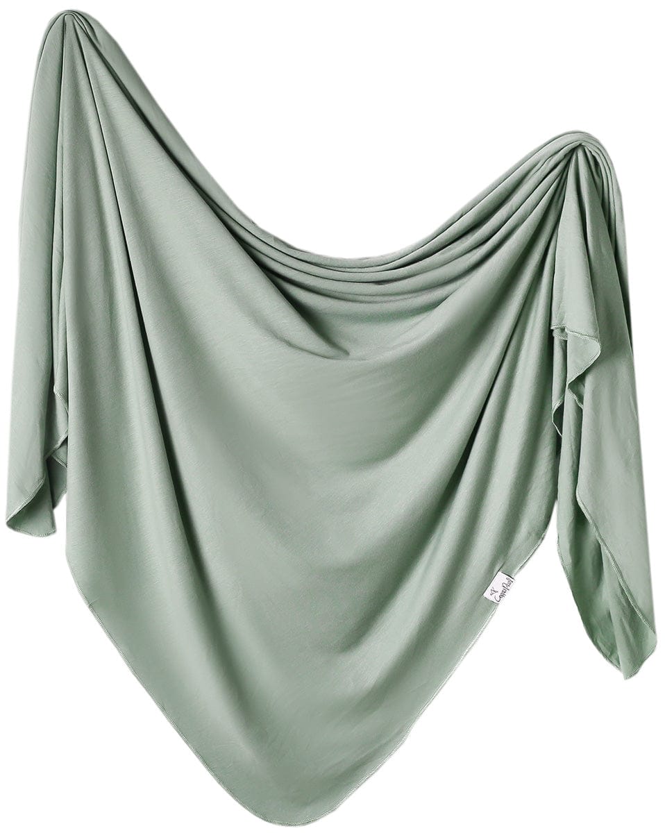 Copper Pearl Knit Swaddle Blanket - Briar