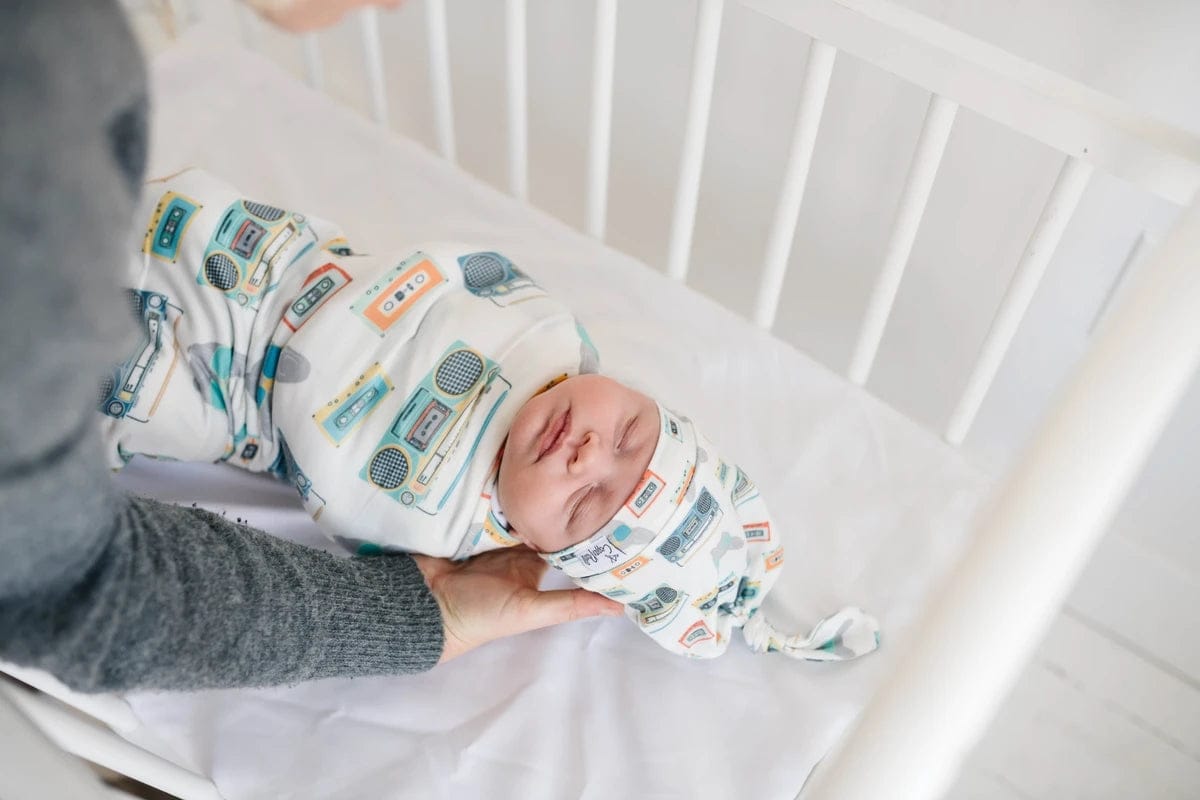 Copper Pearl Knit Swaddle Blanket - Bruno - X002DQ6SBZ