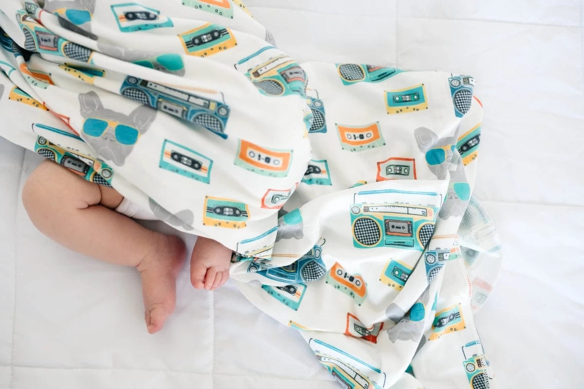 Copper Pearl Knit Swaddle Blanket - Bruno - X002DQ6SBZ
